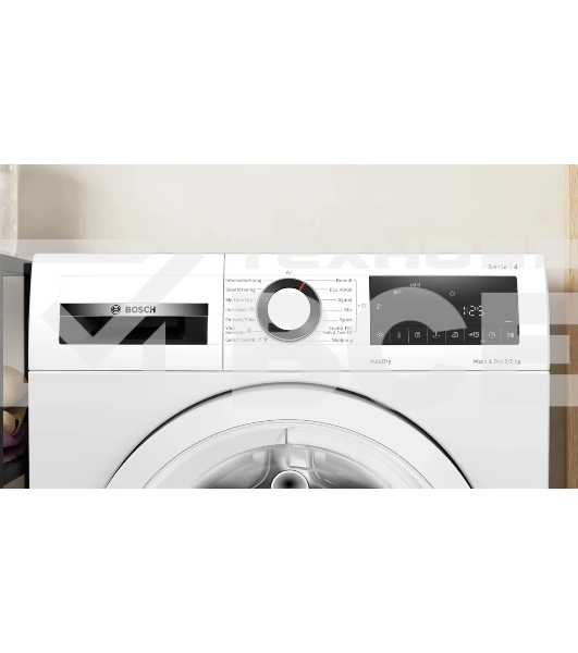 Стирально-сушильная машина Bosch WNA134L0SN белый, загр.фронтальная, макс.: 8кг, 1400 об/мин, класс: A