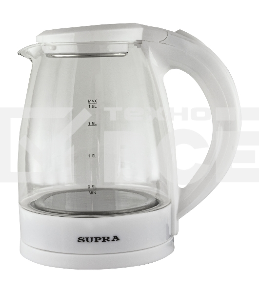 Чайник SUPRA KES-1854G 1500 Вт, 1.8 л, белый