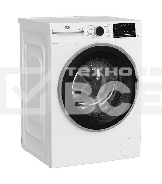 Стиральная машина Beko B3WFR56H2W белый, загрузка фронтальная 6,5 кг, 1200 об/мин., класс: А