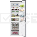 Холодильник Haier C2F637CXRGU1 нержавеющая сталь, двухкамерный, 278/108л, морозилка снизу, No Frost, фото3