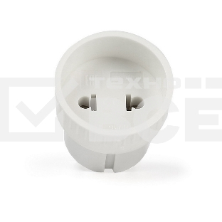 Адаптер переходник без заземления Smartbuy (SBE-06-S05-w) белый 6А 250В