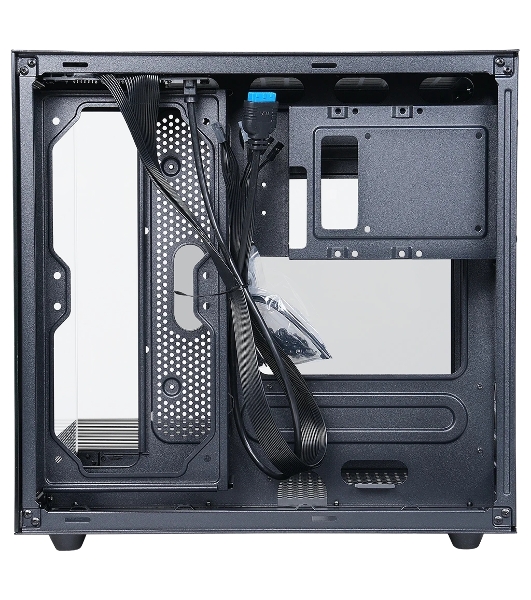 Компьютерный корпус Defender NovaCube черный,mATX,3fan,switchM/BSynс