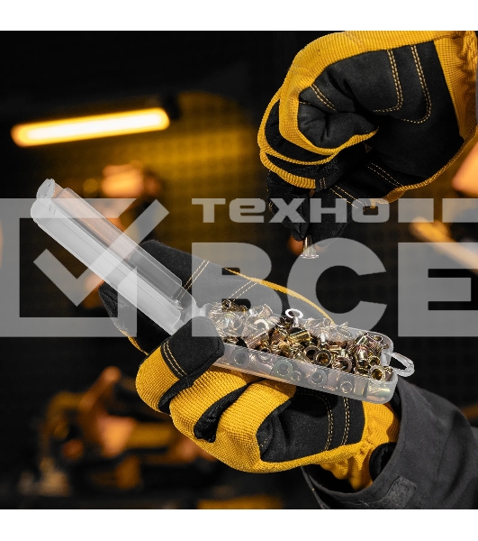 Заклепки резьбовые Denzel стальные, оцинкованные, М5, пластиковый кейс, 100 шт.