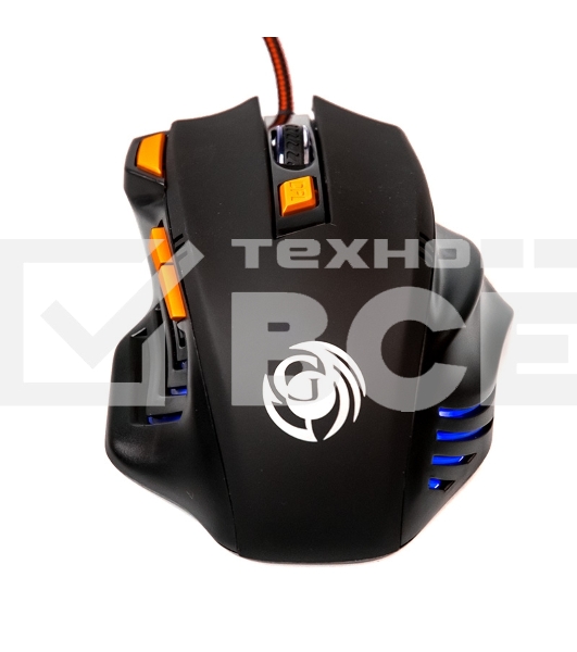 Мышь проводная Dialog Gan-Kata MGK-14U черный, 2400 dpi, USB, кнопки - 7