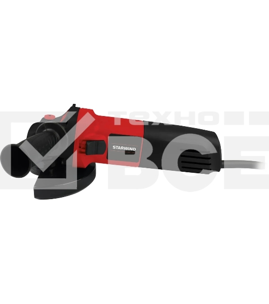 Угловая шлифовальная машина Starwind AG125E-850 850Вт 11000об/мин рез.шпин.:M14 d=125мм