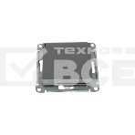 Механизм розетки 1-м СП AtlasDesign 16А IP20 с заземл. защ. шторки с крышкой сталь SchE ATN000946, фото2