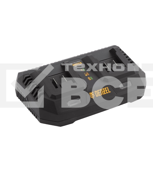 Устройство зарядное для аккумуляторов Denzel IBC-18-3.0-2, Li-Ion, 18В, 3,0 А, для двух батарей