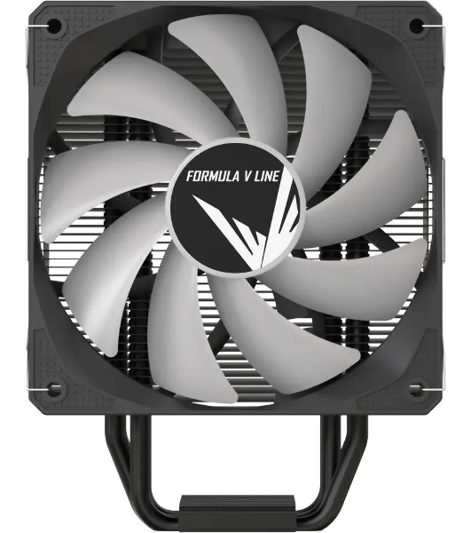 Устройство охлаждения(кулер) Formula Ice Burg ARGb Soc-AM5/AM4/1200/1700/1851 черный 4-pin 17-34dB Al+Cu 170W 552gr Ret (ICE BURG ARPW 4P BK)