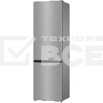 Холодильник Gorenje NRK6201ES4 серебристый двухкамерный 235/96 л морозилка снизу, No Frost, фото7