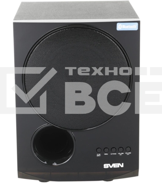 Акустическая система 2.1 SVEN MS-2080/70 Watt/~220V 50Hz/FM-тюнер, USB/SD, дисплей/BLUETOOTH/ПДУ/Black