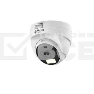 Камера видеонаблюдения аналоговая Dahua DH-HAC-T1A21P-U-IL-0360B 3.6-3.6мм цв.
