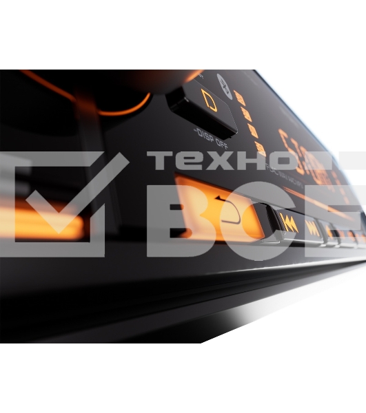 Автомагнитола AURA STORM-678DSP, 1 DIN, Bluetooth, USB Type-A, AUX, пульт ДУ