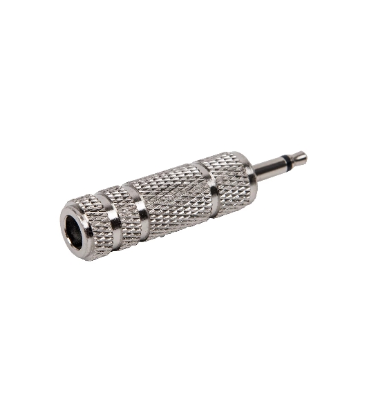 Переходник моно Jack 1/4' (F) - моно Jack 1/8 (M) FORCE CFC-002 металл