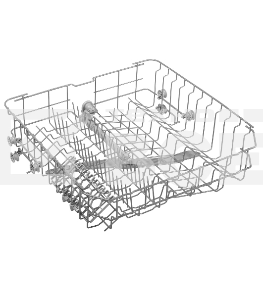 Встраиваемая посудомоечная машина HOMSair DW64E, серебристый, 59.8 см, 12 компл., 49 дБ, класс A++