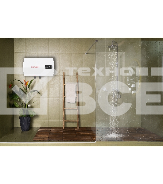 Накопительный водонагреватель Shivaki 1.5kW 50S л горизонтальный