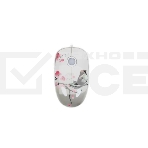 Мышь проводная Qumo Office M43 Serenity белый, 1000 dpi, USB, кнопки - 3, фото3