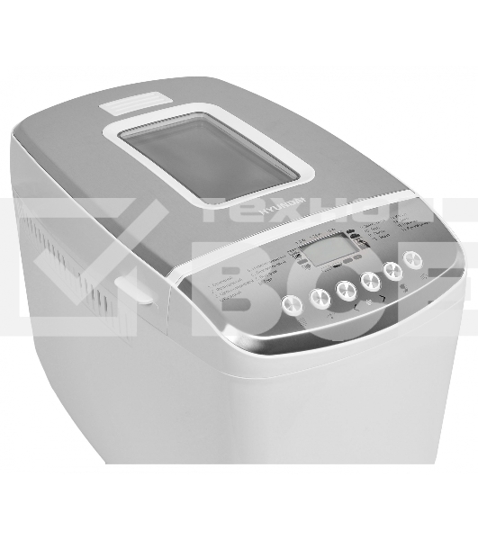 Хлебопечь Hyundai HYBM-M0815 850Вт белый/серебристый