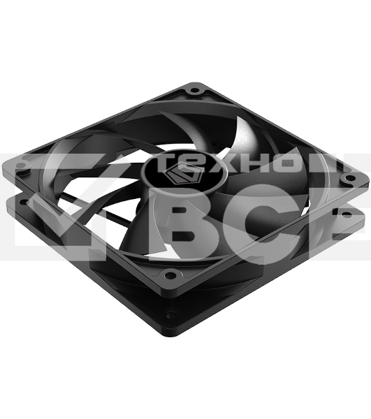 Вентилятор для корпуса ID-Cooling XF-120-K черный, 120 мм, 1800 об/мин, 35.2 дБ, 4 pin