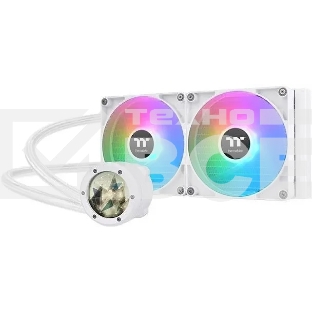 Система водяного охлаждения Thermaltake TH280 V2 Ultra Snow ARGB Soc-AM5/AM4/1151/1200/1700 белый 4-pin 34.7dB Al+Cu LCD Ret (CL-W406-PL14SW-A)