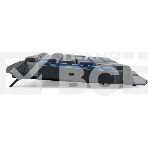 Клавиатура Oklick 750G FROST WAR проводная, USB, черный/синий, фото2
