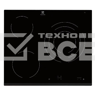 Электрическая варочная поверхность Electrolux EHF6232FOK Hi-Light, независимая, черный