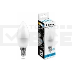 Лампа светодиодная FERON LB-97 (25477) 7W 230V E14 6400K свеча, фото 1