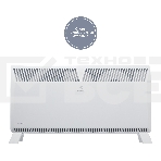 Конвектор электрический Electrolux ECH/A2-2500 M, белый, 2500 Вт, 30 м2, термостат, фото4