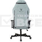 Кресло игровое Knight N1 Fabric серо-голубой Light-28 с подголов. крестовина металл, фото2