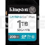 Флеш карта SDXC 1Tb Kingston SDG4/1Tb Canvas Go! Plus w/o adapter, фото 1
