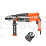 Перфоратор PATRIOT RH 243Q, SDS+, мощность 770 Вт, 2.6 Дж, 3 режима работы, быстросменный патрон QCC, макс.диаметр 24мм, глубиномер, кейс, фото 1