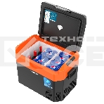 Холодильник автомобильный Бирюса НС-30P7 оранжево-черный, фото3