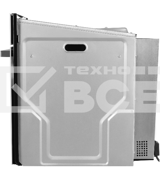 Духовой шкаф Электрический Hyundai HEO 6631 BG черное стекло