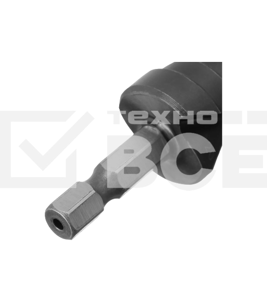 Сверло ступенчатое Denzel 4-6-8-10-12-14-16-18-20 мм, Р6М5, 6-гр. хвостовик 723603