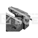 Тиски слесарные Denzel BVH-125, 125 мм, поворотные, стальная направляющая, с наковальней, фото12