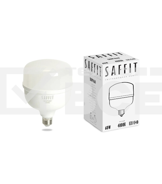 Лампа светодиодная LED Feron 60Вт Е27/Е40 белый