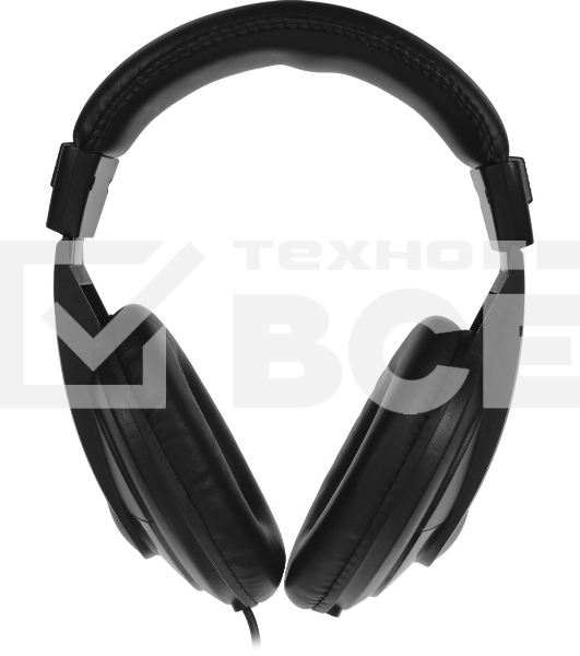 Проводные наушники Oklick HP-M211V черный, полноразмерные, Jack 3.5 мм