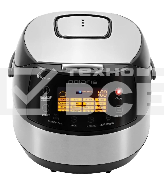Мультиварка Polaris PMC 0517AD 5л 860Вт серебристый/черный