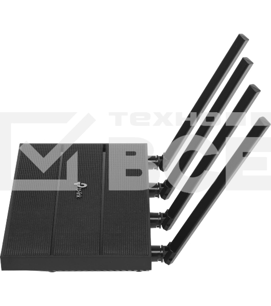 Роутер TP-Link AX1500 Dual-Band Wi-Fi 6 RouterSPEED: 300 Mbps at 2.4 GHz + 1201Mbps at 5 GHzSPEC: 4× Antennas, 1GHz Dual Core CPU, 1× Gigabit WAN Port + 3× Gigabit LAN Ports, 1024-QAM, OFDMAFEATURE: Tether App, WPA3, Access Point Mode, IPv6 Supported, IPTV, Bea