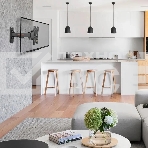 Кронштейн Arm media MARS-5 черный, 15 шт/уп. Кр. стал. настенный для TV 10'-32', max 25 кг, 4 ст св., нак. +5°-15°, пов. ±90° от ст. 62-194 мм. max VESA 100x100 мм., фото8