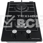 Газовая варочная панель Maunfeld EGHE.32.3EB/G, 2 конфорки, эмалированная сталь, черный, фото4