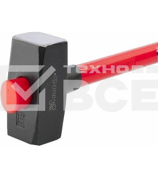 Кувалда Matrix 10962, 8000 г, фибергласовая обрезиненная рукоятка