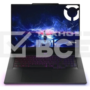 Ноутбук Lenovo Legion 9 18IAX10 Core Ultra 9 275HX 64Gb SSD4Tb NVIDIA GeForce RTX 5090 24Gb 18' IPS WQUXGA (3840x2400) без ОС black WiFi BT Cam (83EY0028RK)