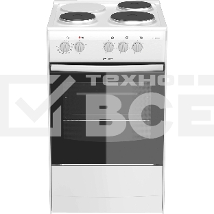 Плита электрическая Darina S EM331 404 W белый, конфорок 3 шт, духовка 50 л, 50 см x 85 см x 56 см