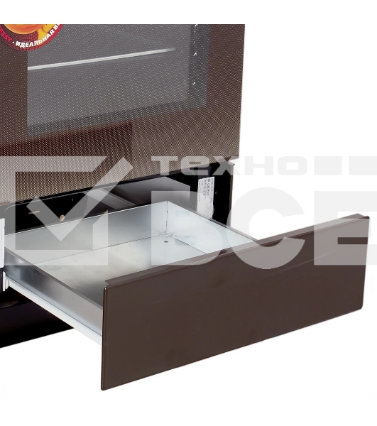 Плита газовая Gefest ПГ 3200-05 К19 коричневый, конфорок 4 шт, духовка 44 л, 50 см x 85 см x 57 см