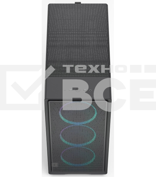 Корпус Fractal Design Epoch XL Black TG RGB Light Tint, Full-Tower, чёрный, 3 x 140 мм