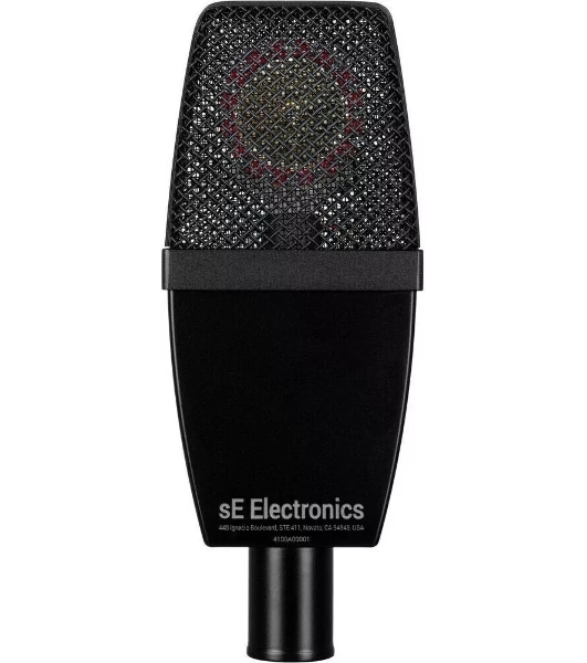 Микрофон конденсаторный sE Electronics SE 4100 универсальный с большой диафрагмой 1', 20 Гц - 20 кГц, кардиоида, комплектация: держатель 'паук', резьбовой адаптер, металлический кейс