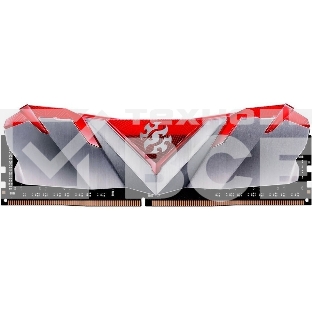 Оперативная память XPG Gammix D30, DDR4, 16GB (1x16GB), 3200MHz, CL16, UDIMM, с радиатором, красный