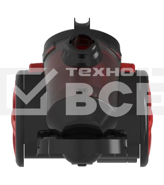 Пылесос Blackton VC1802B серый/красный, 350 Вт, сухая уборка, пылесборник контейнер 2 л