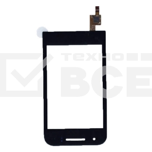 Сенсорное стекло (тачскрин) для Samsung GT-S5820, черное