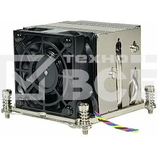 Кулер серверный Ablecom ACL-S20062 серебристый, 60 мм, алюминий, 8400 об/мин, 52 дБ, 4 pin, 180 Вт, 67 мм